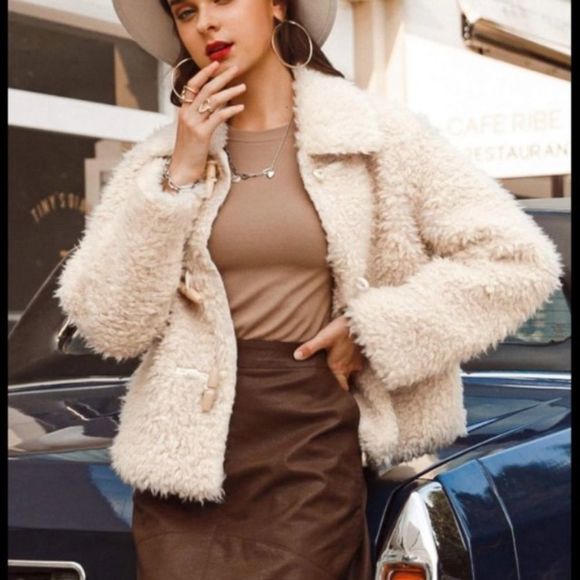 Private Label Jackets & Blazers - SHEARLING Sherpa Teddy Jacket